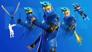 Fortnite Ninja Outfit H D Wallpaper