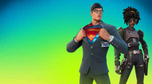 Fortnite Superman Revealwith Partner Wallpaper