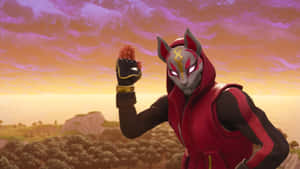 Fortnite - Wolf - A Character With A Wolf Costume Wallpaper