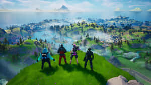 Fortnite Xbox Landscape Scenery Wallpaper