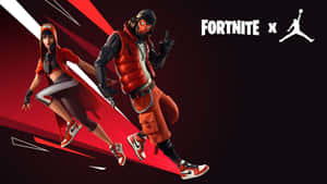 Fortnitex Jordan Collaboration Wallpaper