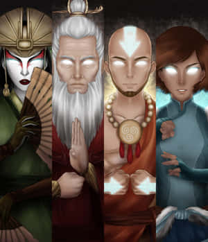 Four Elements Avatar Cycle Wallpaper