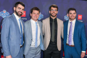 Four Menat N F L Draft Event Wallpaper