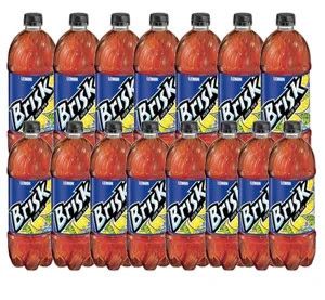 Fourteen Bottles Of Brisk Drinks Wallpaper
