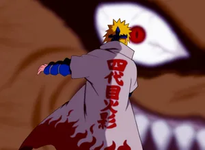 Fourth Hokage - Mastery Of The Flying Thunder God Technique Wallpaper