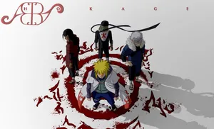 Fourth Hokage, Minato Namikaze, Leader Of The Hidden Leaf Village Wallpaper