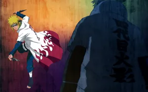 Fourth Hokage - The Lightning Speed Hero Wallpaper