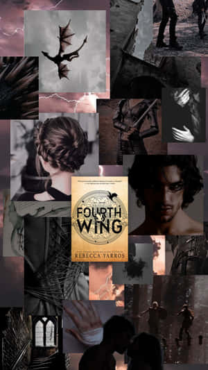 Fourth Wing Mood Board Wallpaper