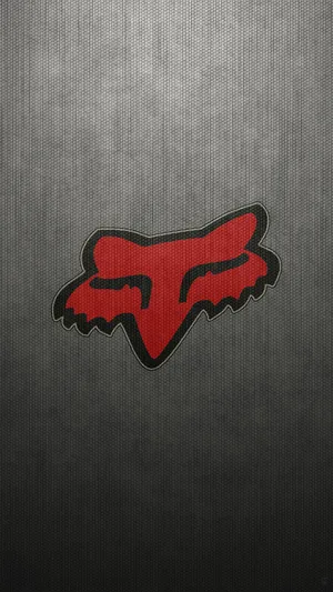Fox Racing Logo On A Black Background Wallpaper