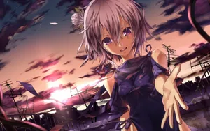 Fragile Anime Girl Wallpaper