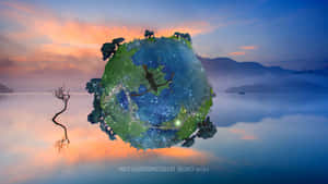 Fragile Earth Wallpaper