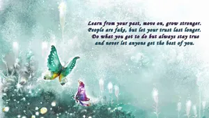 Fragile Quote Wallpaper