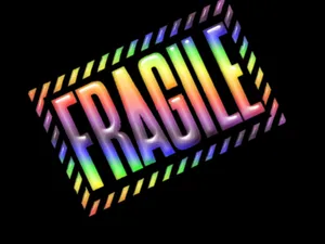 Fragile Stamp Wallpaper