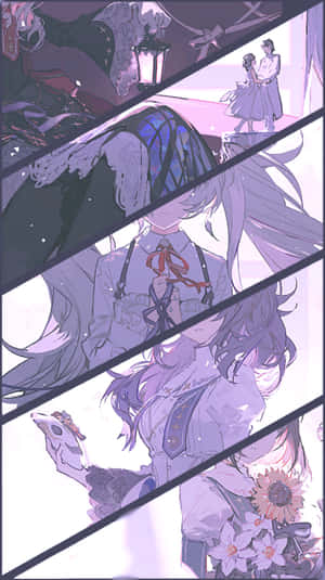 Fragmented Memories Artwork Wallpaper