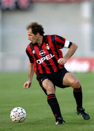 Franco Baresi 1994 Against Padova Calico Wallpaper