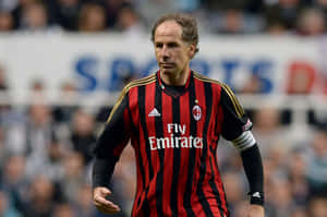 Franco Baresi Ac Milan Fly Emirates Wallpaper