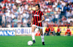 Franco Baresi Ac Milan Team Captain Wallpaper