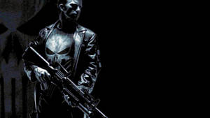 Frank Castle Seeks Justice As The Punisher Wallpaper