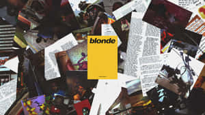 Frank Ocean Blonde Collage Aesthetic Wallpaper