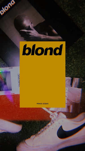 Frank Ocean Looking Dashing With His Blonde Hair. Wallpaper