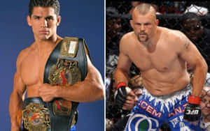 Frank Shamrock And Chuck Liddell Wallpaper