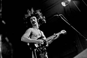 Frank Zappa Live Performance Wallpaper