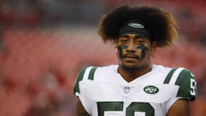 Frankie Luvu New York Jets Linebacker Wallpaper