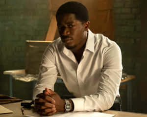 Franklin Saint Contemplative Moment Wallpaper