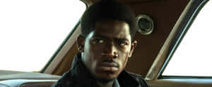 Franklin Saint Intense Look Car Scene Wallpaper