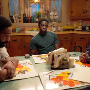 Franklin Saint Kitchen Conversation Wallpaper