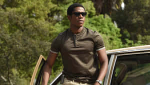 Franklin Saint Leaningon Car Wallpaper