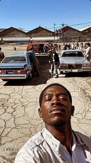 Franklin Saint1980s Selfie Wallpaper