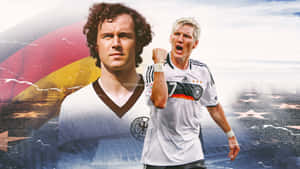 Franz Beckenbauer Digital Artwork Wallpaper