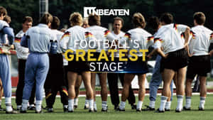 Franz Beckenbauer Football's Greatest Stage Wallpaper