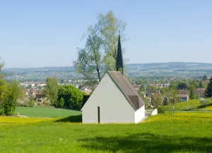 Frauenfeld Countryside Chapel Wallpaper