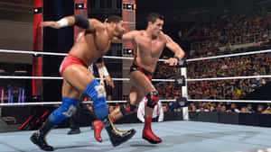 Fred Rosser And Alberto Del Rio Wallpaper