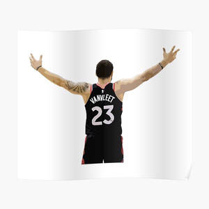 Fred Vanvleet Back View Art Wallpaper