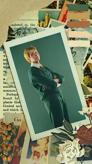 Fred Weasley Character Portrait Wallpaper