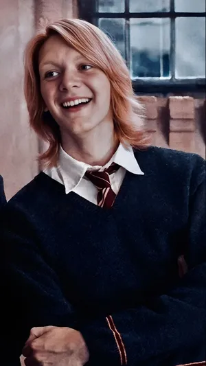 Fred Weasley Character Portrait Wallpaper