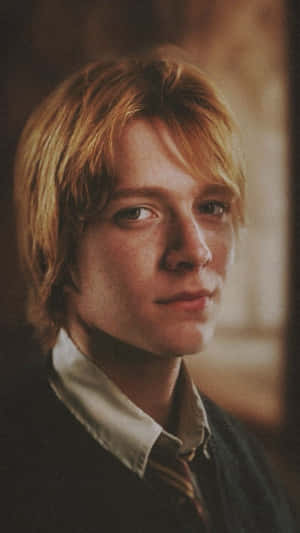 Fred Weasley Character Portrait Wallpaper