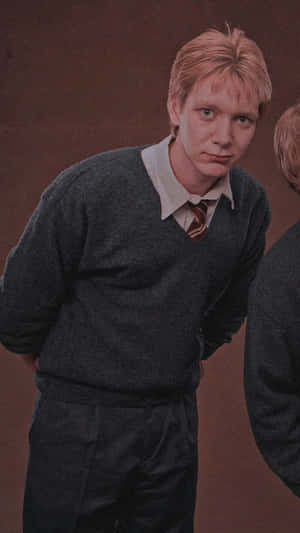 Fred Weasley Character Portrait Wallpaper