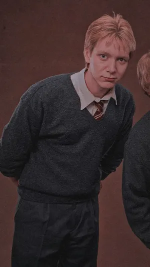 Fred Weasley Character Portrait Wallpaper