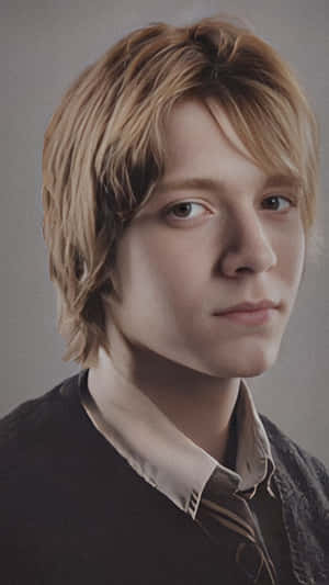 Fred Weasley Character Portrait Wallpaper