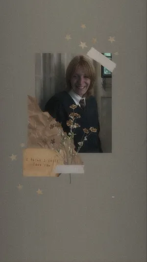 Fred Weasley Smiling Moment Wallpaper