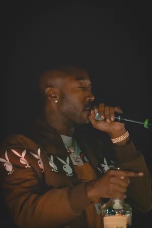 Freddie Gibbs Performing Live Wallpaper