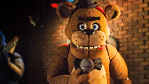 Freddy Fazbear Fnaf Movie Scene Wallpaper