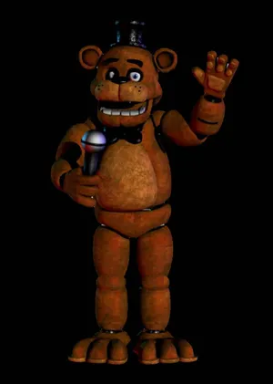 Freddy Fazbear From Five Nights At Freddy's Wallpaper