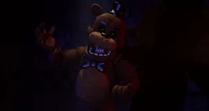 Freddy Fazbear On Stage - Fnaf's Iconic Animatronic Character Wallpaper