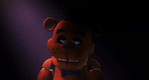 Freddy Fazbear Performing On Stage Wallpaper