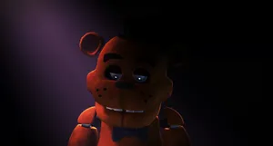 Freddy Fazbear Performing On Stage Wallpaper